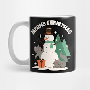 Meowy Christmas Mug